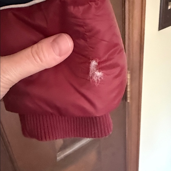 Marine Layer Colorful Striped Puffer Jacket Women's size XL - Picture 4 of 8